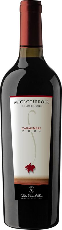 Bottle of Carmenere Microterroir from Casa Silva
