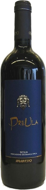Bottle of Preula Rosso Sicilia IGT from Azienda Agricola Agareno