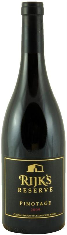 Flasche Pinotage Reserve von Rijks Ridge Cellars