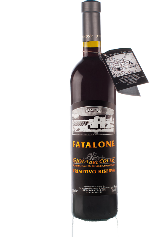 Flasche Gioia Del Colle DOC Primitivo Reserva von Fatalone