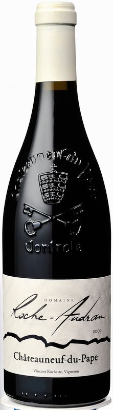 Bottiglia di Chateauneuf du Pape AOC di Domaine Roche-Audran