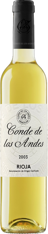 Bottle of Rioja Semidulce DOCa from Condes de los Andes