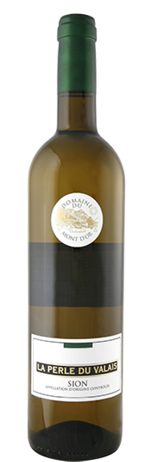 Image of Domaine du Mont d'Or La Perle du Valais Fendant de Sion AOC - 75cl - Wallis, Schweiz bei Flaschenpost.ch