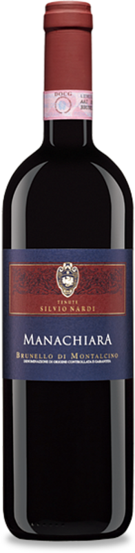 Bottle of Brunello di Montalcino DOCG Manachiara from Tenute Silvio Nardi