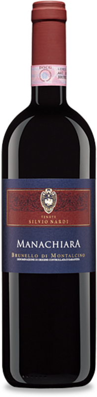 Bottiglia di Brunello di Montalcino DOCG Manachiara di Tenute Silvio Nardi