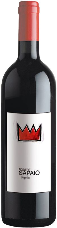 Flasche Sapaio Bolgheri Superiore DOC von Podere Sapaio