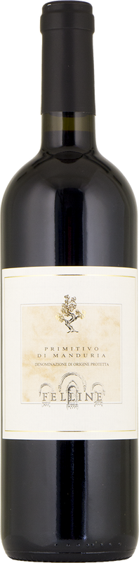 Bottle of Primitivo di Manduria from Felline