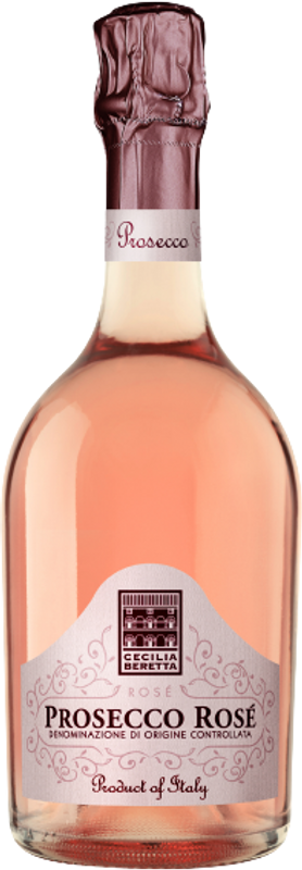 Bouteille de Prosecco Spumante Rosé Extra Dry de Cecilia Beretta