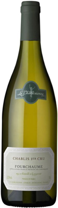 Bottle of Chablis 1er cru ac Fourchaume from La Chablisienne