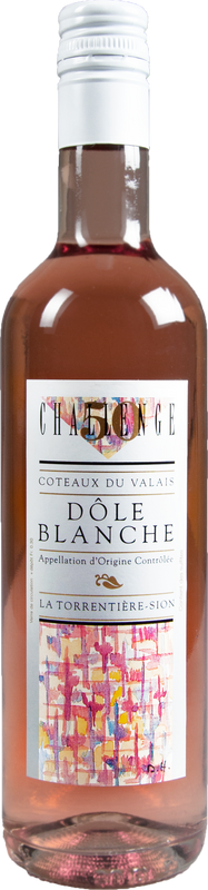 Bottiglia di Dôle Blanche du Valais Challenge La Torrentière di Hammel SA