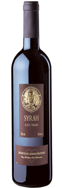 Image of Saint-Pierre Syrah du Valais AOC Reserve des Administrateurs - 75cl - Wallis, Schweiz bei Flaschenpost.ch