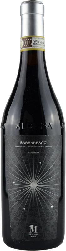 Bouteille de Barbaresco DOCG Ausario Riserva de Molino