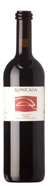 Image of Vinattieri Ticinesi Roncaia Riserva Merlot del Ticino DOC - 75cl - Tessin, Schweiz bei Flaschenpost.ch