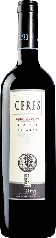 Bottle of Ceres Ribera del Duero DO from Asenjo & Manso