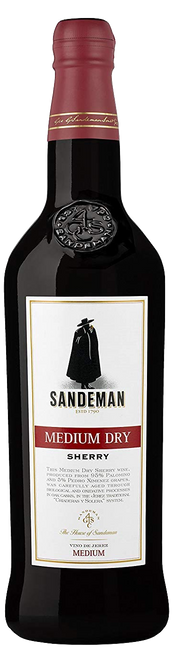 Image of Sandeman Sherry Medium Dry - 75cl - Andalusien, Spanien bei Flaschenpost.ch