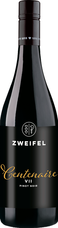 Bottiglia di Pinot Noir Centenaire VIII AOC di Zweifel Weine