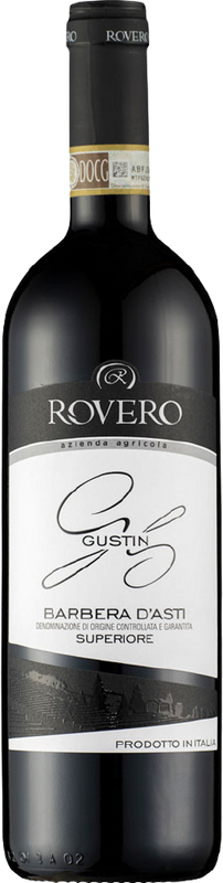 Bottle of Barbera d’Asti superiore Gustin Chopine from Fratelli Rovero