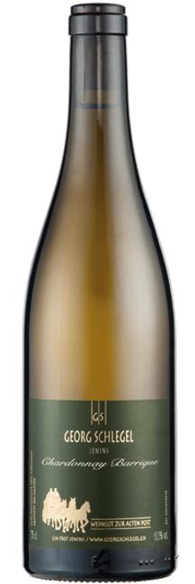 Image of Georg Schlegel Jeninser Chardonnay Vin de Pays Suisse - 75cl - Bündner Herrschaft, Schweiz bei Flaschenpost.ch