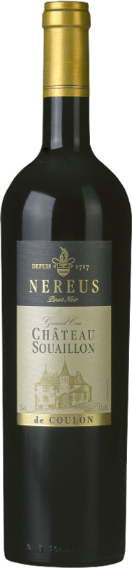 Bottiglia di Château Souaillon Nereus AOC di Laurent de Coulon