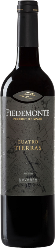Bottle of Navarre Piedemonte Crianza Cuatro Tierras DO from Bodegas Piedemonte