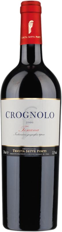 Flasche Crognolo Toscana IGT von Tenuta Sette Ponti