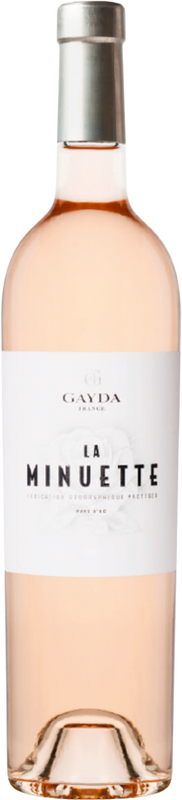 Bottiglia di La Minuette di Domaine Gayda
