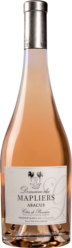 Bottle of Abacus Rosé Côtes de Provence from Domaine des Mapliers