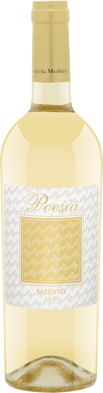 Bottle of POESIA Bianco IGP from Vinicola Mediterranea