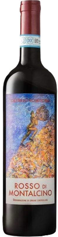 Bottle of ROSSO di Montalcino DOC from Castello Romitorio