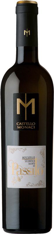 Bottiglia di Moscatello Selvatico Passito IGT di Castello Monaci