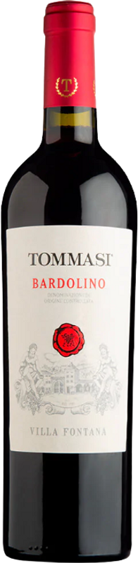 Bottle of Bardolino Rosso DOC Villa Fontana from Tommasi Viticoltori
