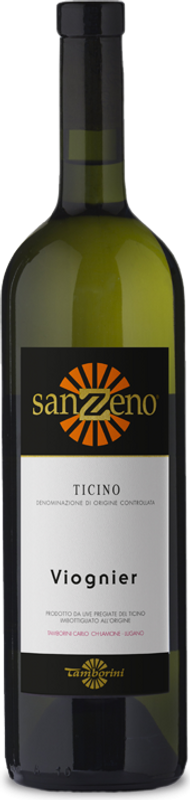 Bottle of San Zeno Viognier from Tamborini