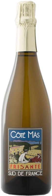Bottle of Côté Mas Frisante Blanc de Blanc from Jean-Claude Mas