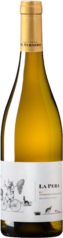 Bottle of La Pera White DOCa Rioja from Hacienda El Ternero
