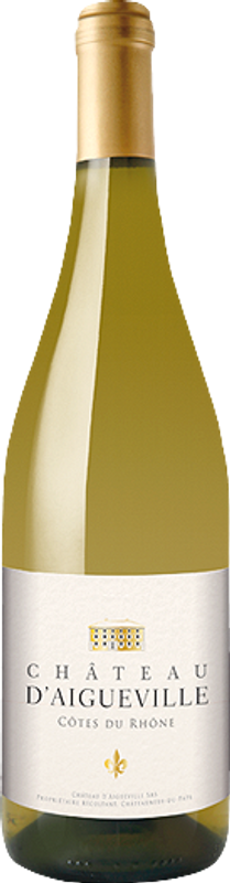 Flasche Chateau d'Aigueville Blanc Cotes du Rhone AC von Château d'Aigueville