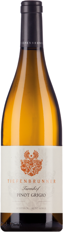 Bouteille de Pinot Grigio Turmhof de Christoph Tiefenbrunner