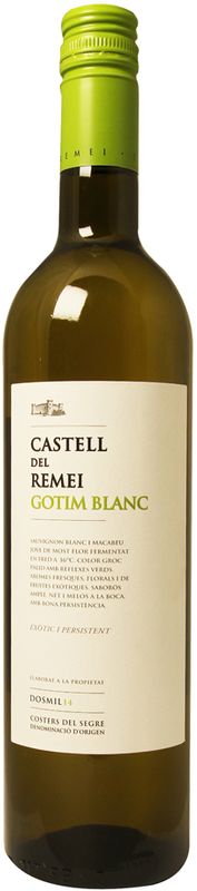 Flasche Costers del Segre DO Gotim Blanc von Castell del Remei