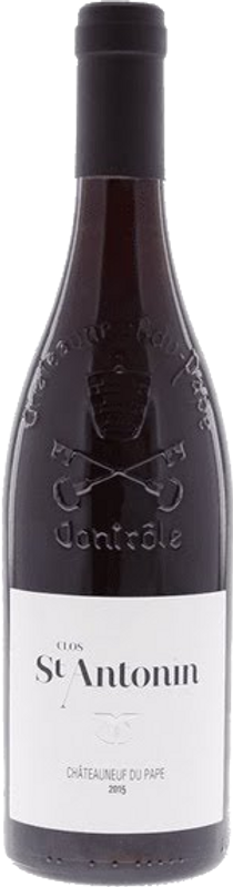 Bouteille de Châteauneuf-du-Pape AOC de Clos St. Antonin