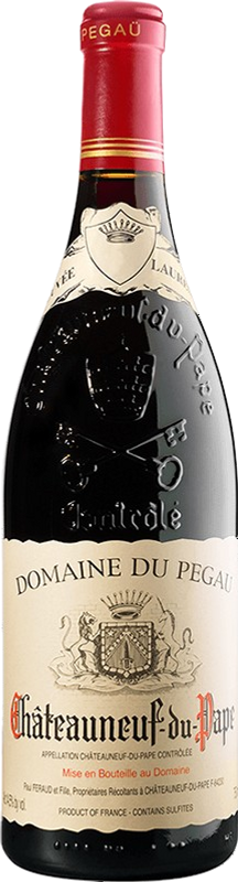 Bottiglia di Châteauneuf-du-Pape AOC Cuvée Laurence Rouge di Domaine de Pégau / Fam. Féraud