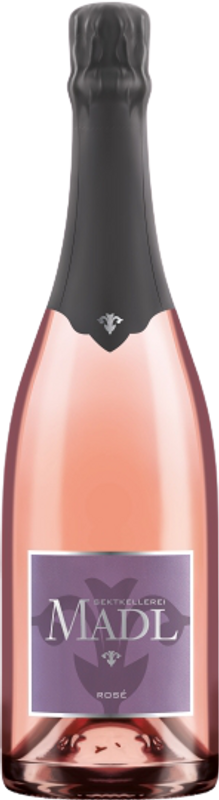 Bottle of Rosé Brut from Madl Sektkellerei