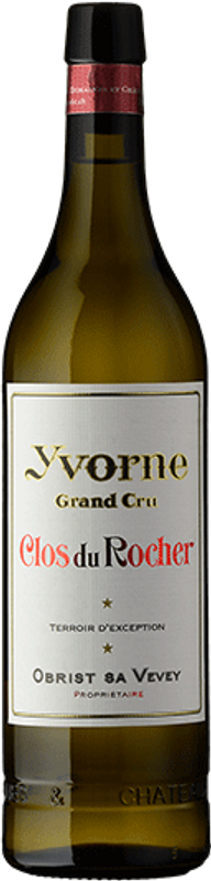 Bottiglia di Yvorne AOC Clos du Rocher Grand Cru di Obrist