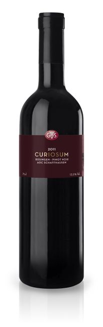 Image of GVS Schachenmann Curiosum Busingen Pinot Noir Reserve - 75cl - Schaffhausen, Schweiz bei Flaschenpost.ch