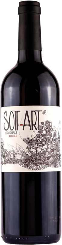 Flasche Soif-Art Rouge Côtes du Tarn IGP von Château Les Vignals