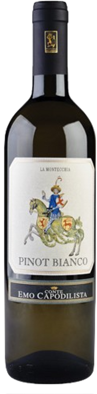 Bottle of Rolandino DOC Pinot Bianco Colli Eugani from Montecchia