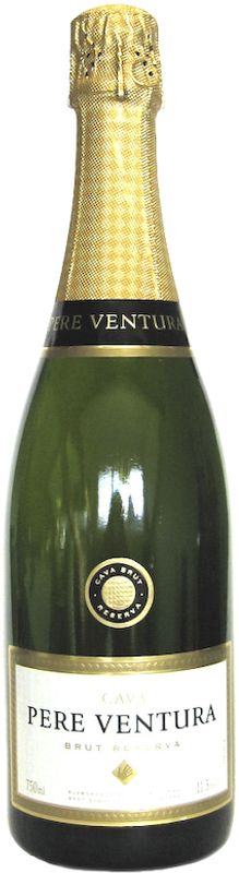 Bottiglia di Brut Reserva di Cavas Pere Ventura