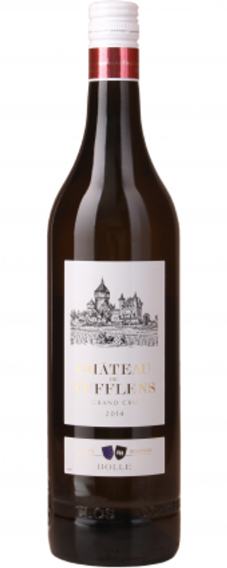 Bottiglia di Chateau de Vufflens grand cru Vufflens-le-Chateau AOC di Bolle
