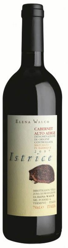 Bottiglia di Cabernet Istrice Alto Adige DOC di Elena Walch