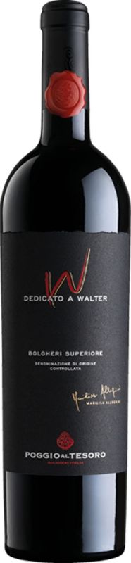 Bottle of Dedicato a Walter IGT from Poggio al Tesoro