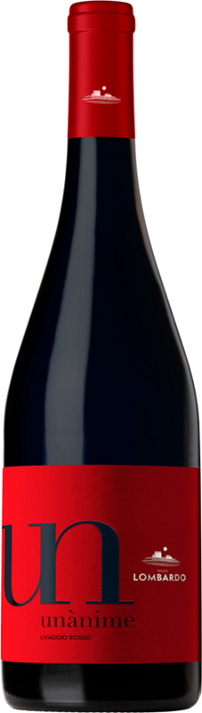 Bottle of Terre Siciliane IGP Unànime Rosso from Cantina Lombardo