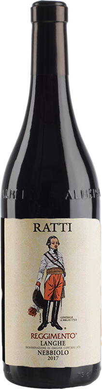 Bottle of Reggimento Nebbiolo d'Alba DOCG from Renato Ratti
